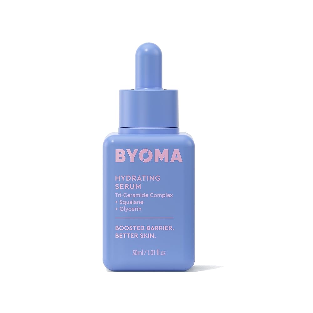 BYOMA Hydrating Serum – Facial Moisturizer with Squalane, Glycerin, and Ceramides for Radiant, Dewy Pores and skin – 1.01 fl. oz